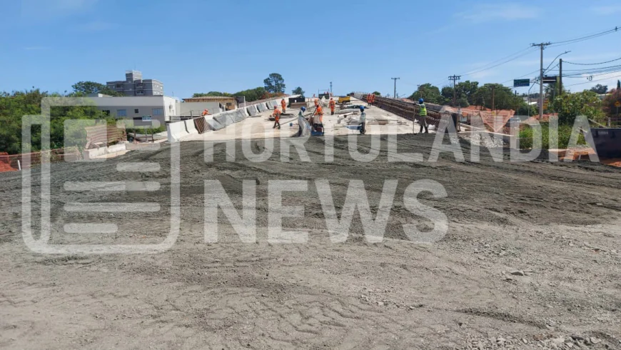 Mobilidade em Hortolândia: obra do viaduto sobre a linha férrea deve se estender além do prazo previsto