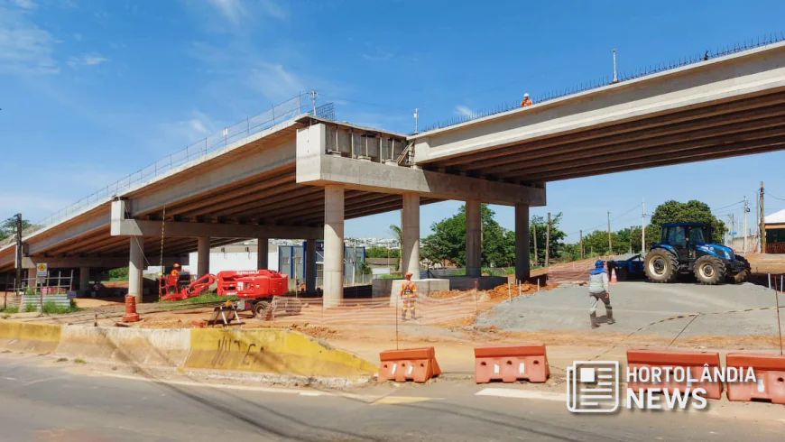 Mobilidade em Hortolândia: obra do viaduto sobre a linha férrea deve se estender além do prazo previsto